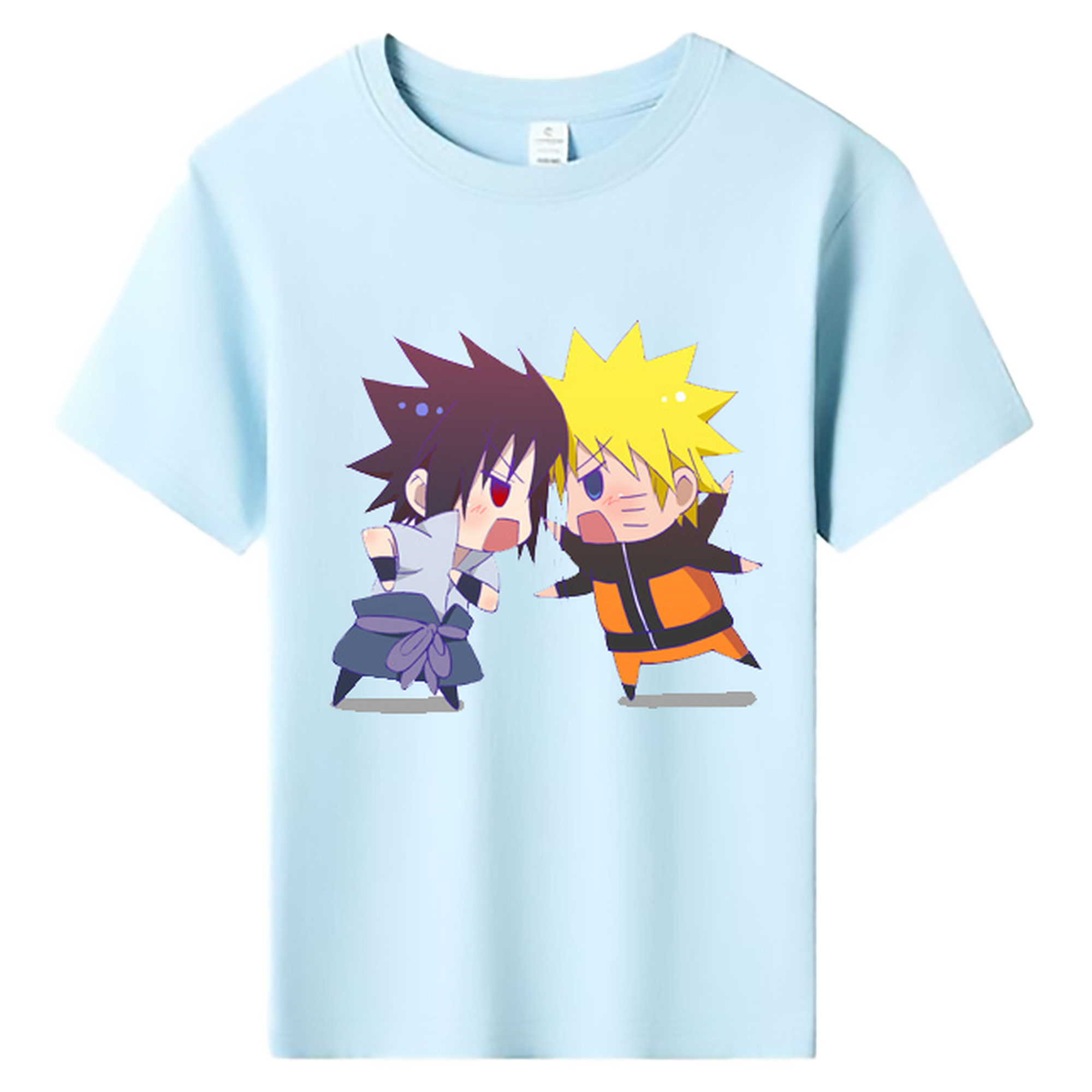 （画像用） NARUTO -ナルト- うずまき ナルト Uzumaki Naruto 綿100％キッズTシャツ（フロントプリント）